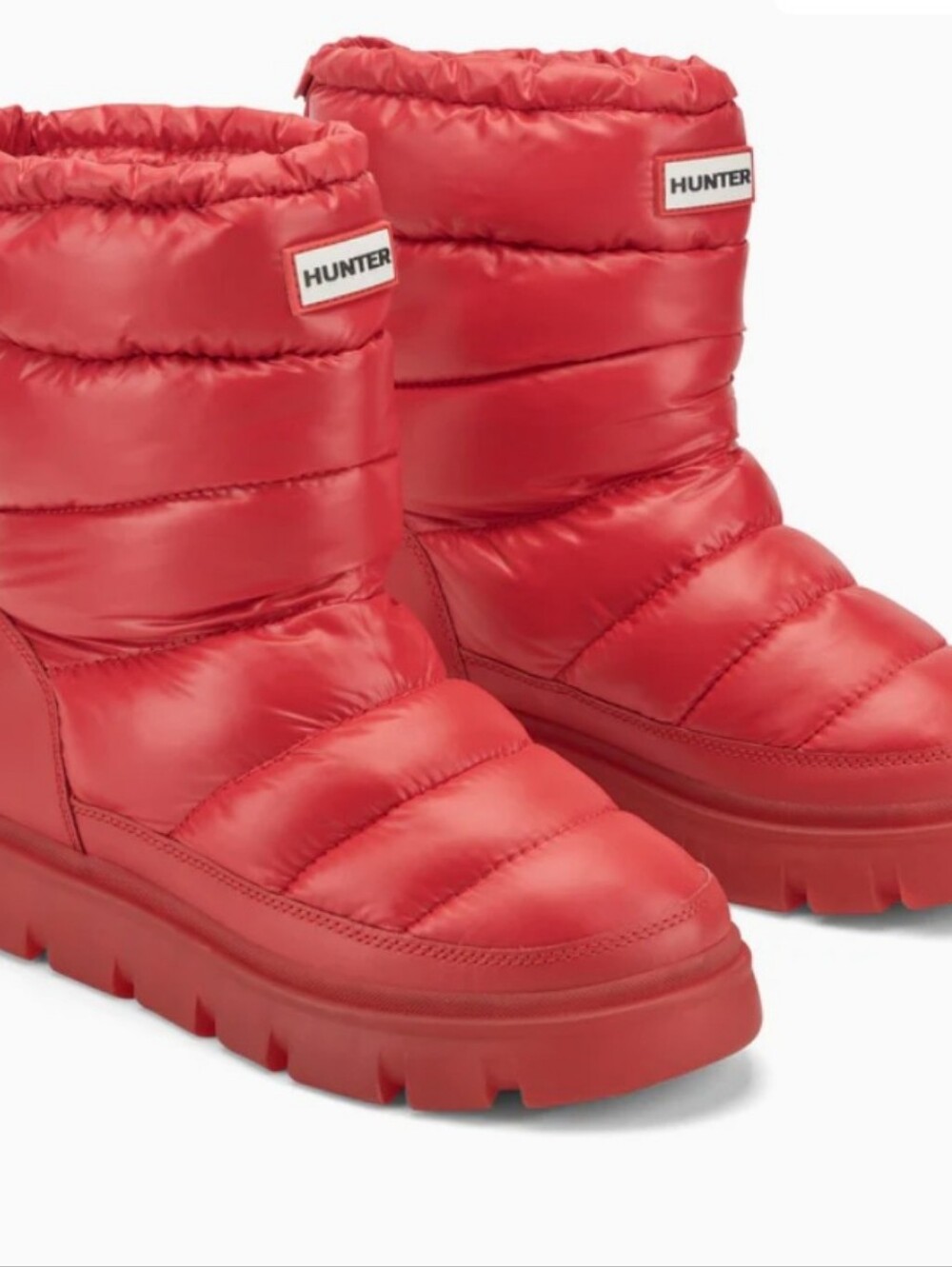 Hunter Maribel Lug Sole Insulated Waterproof Snow Booties